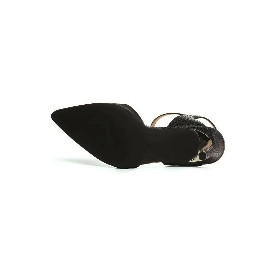 Sha Ankle Strap Slingback Stiletto Heel Sandals