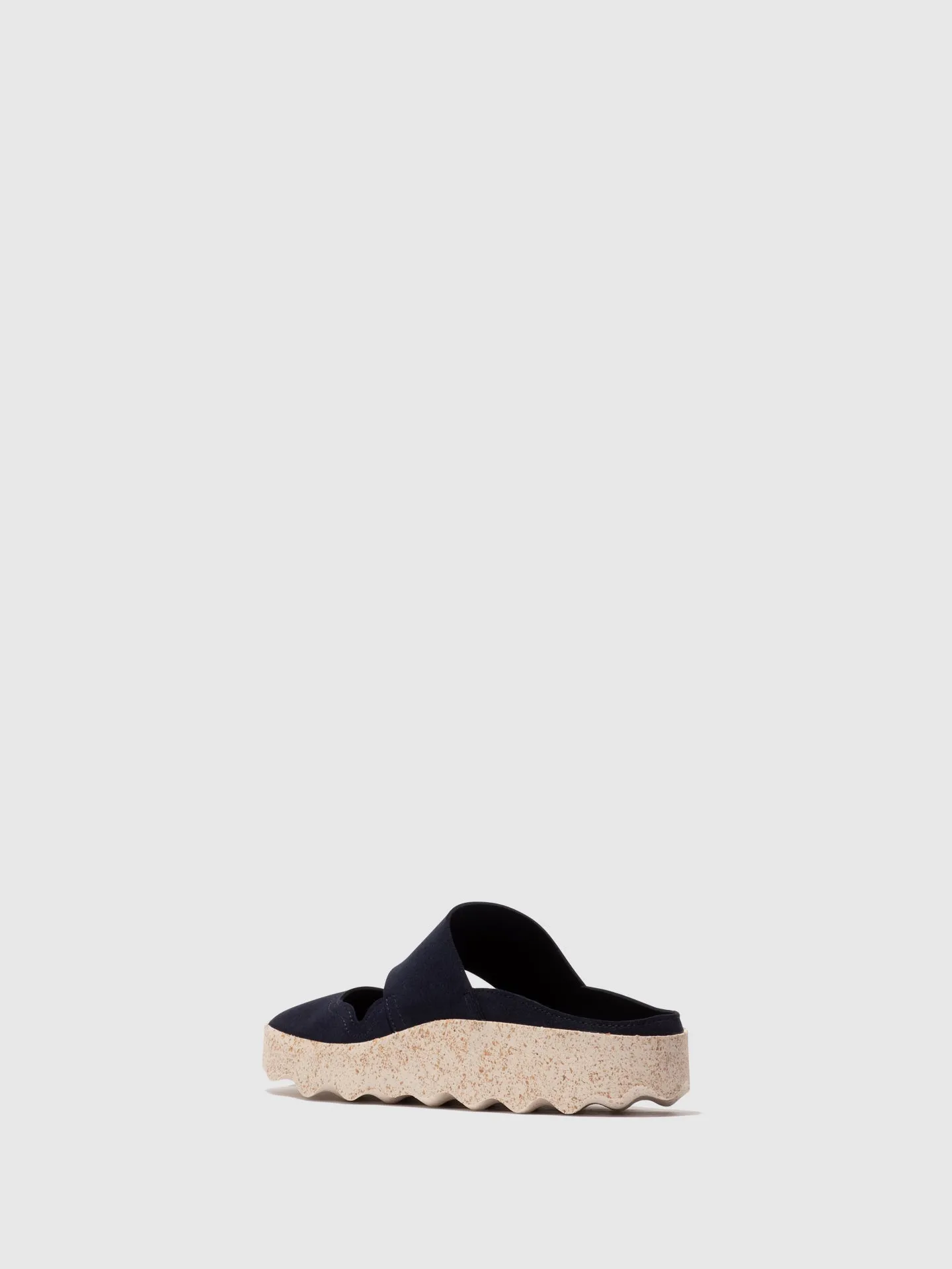 Slip-on Mules CANA NAVY
