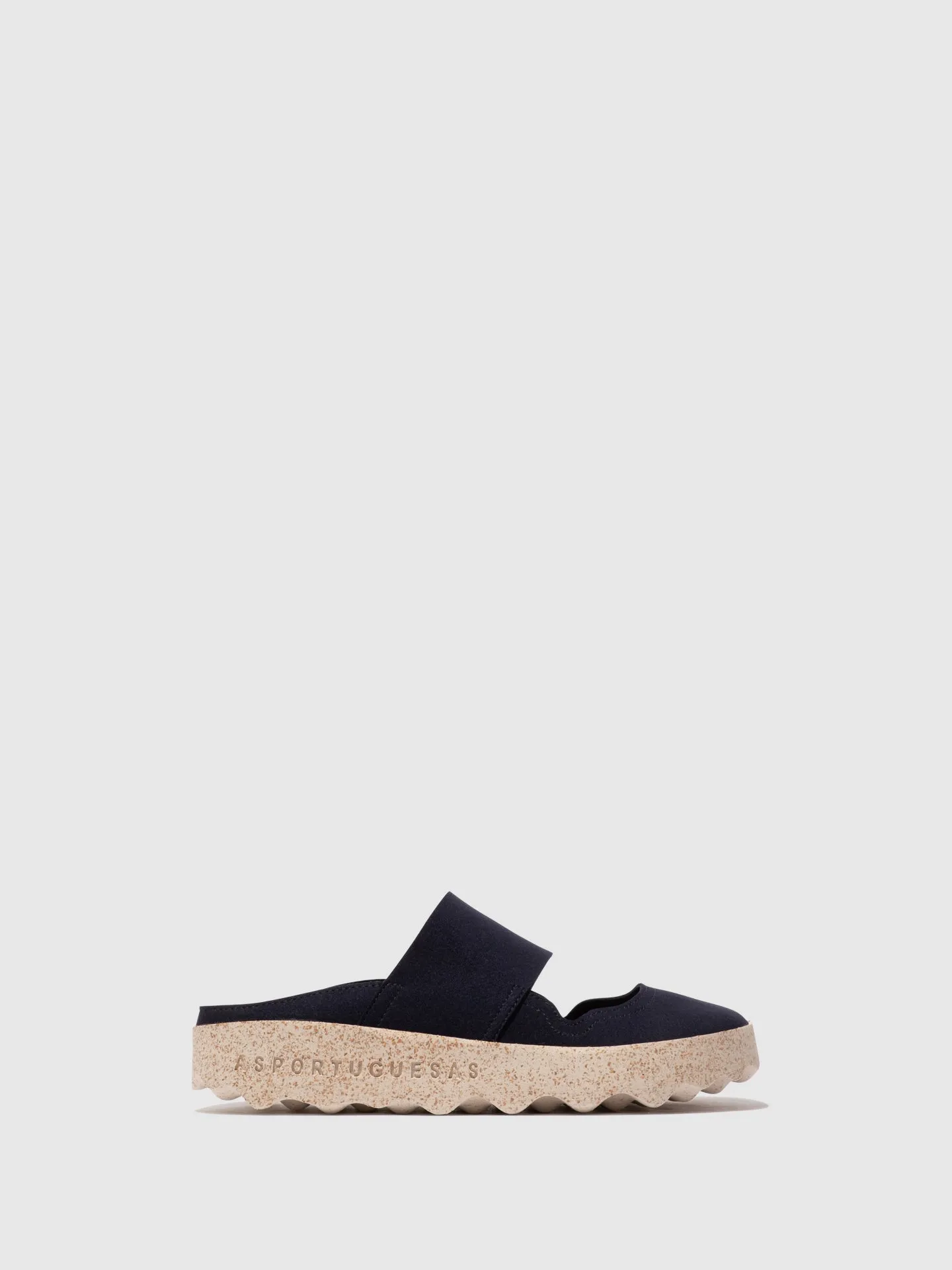 Slip-on Mules CANA NAVY