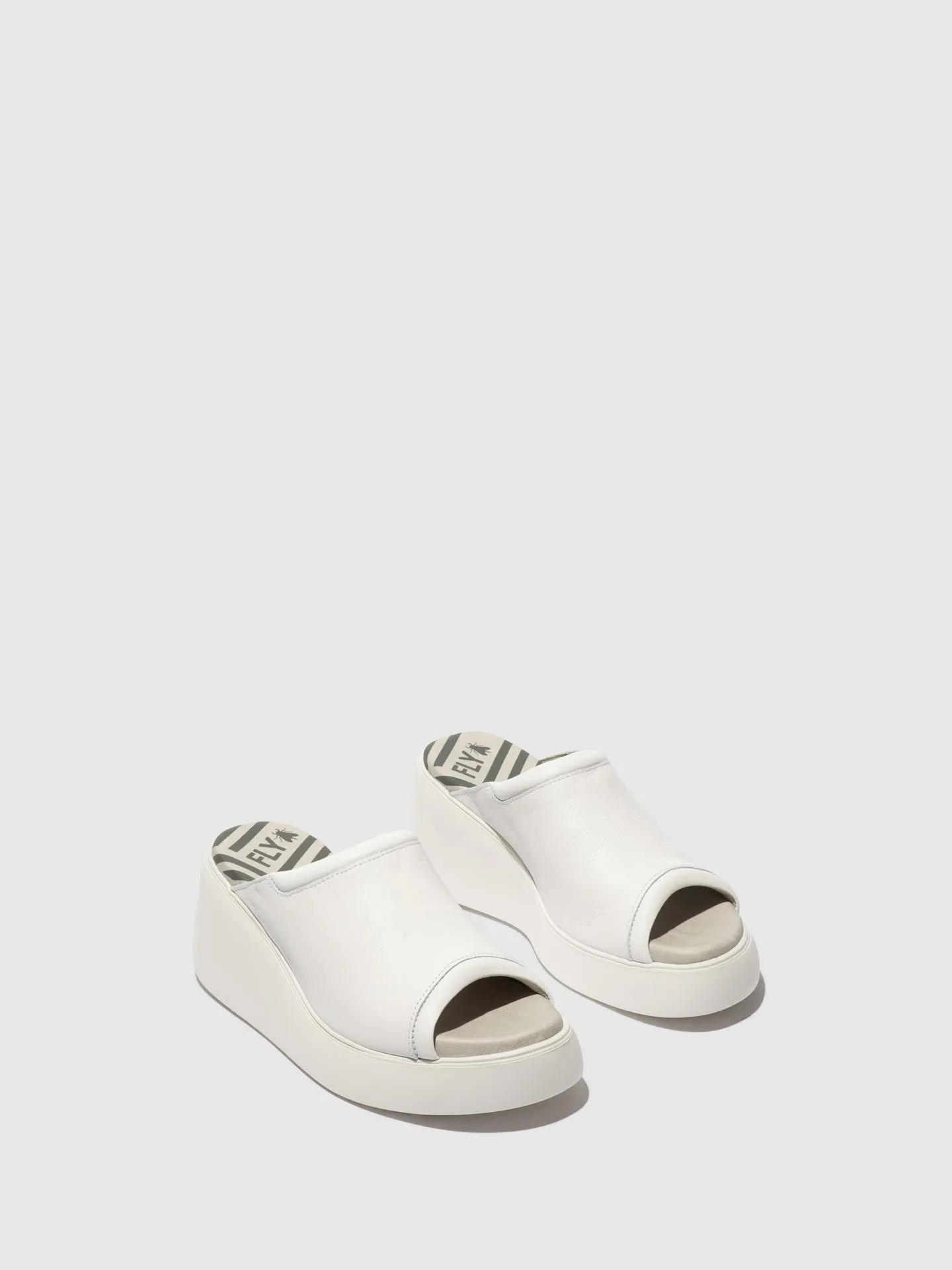 Slip-on Mules DOLI042FLY WHITE