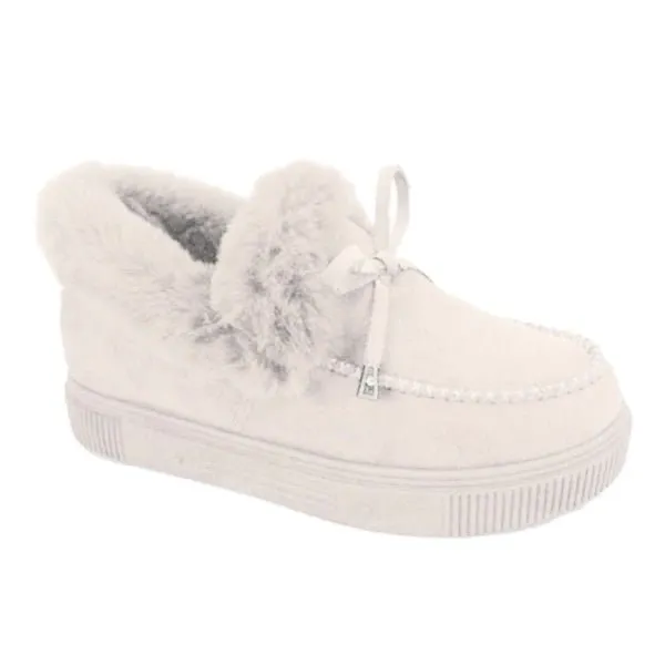 Slip On Warm Flat Shoes For Women