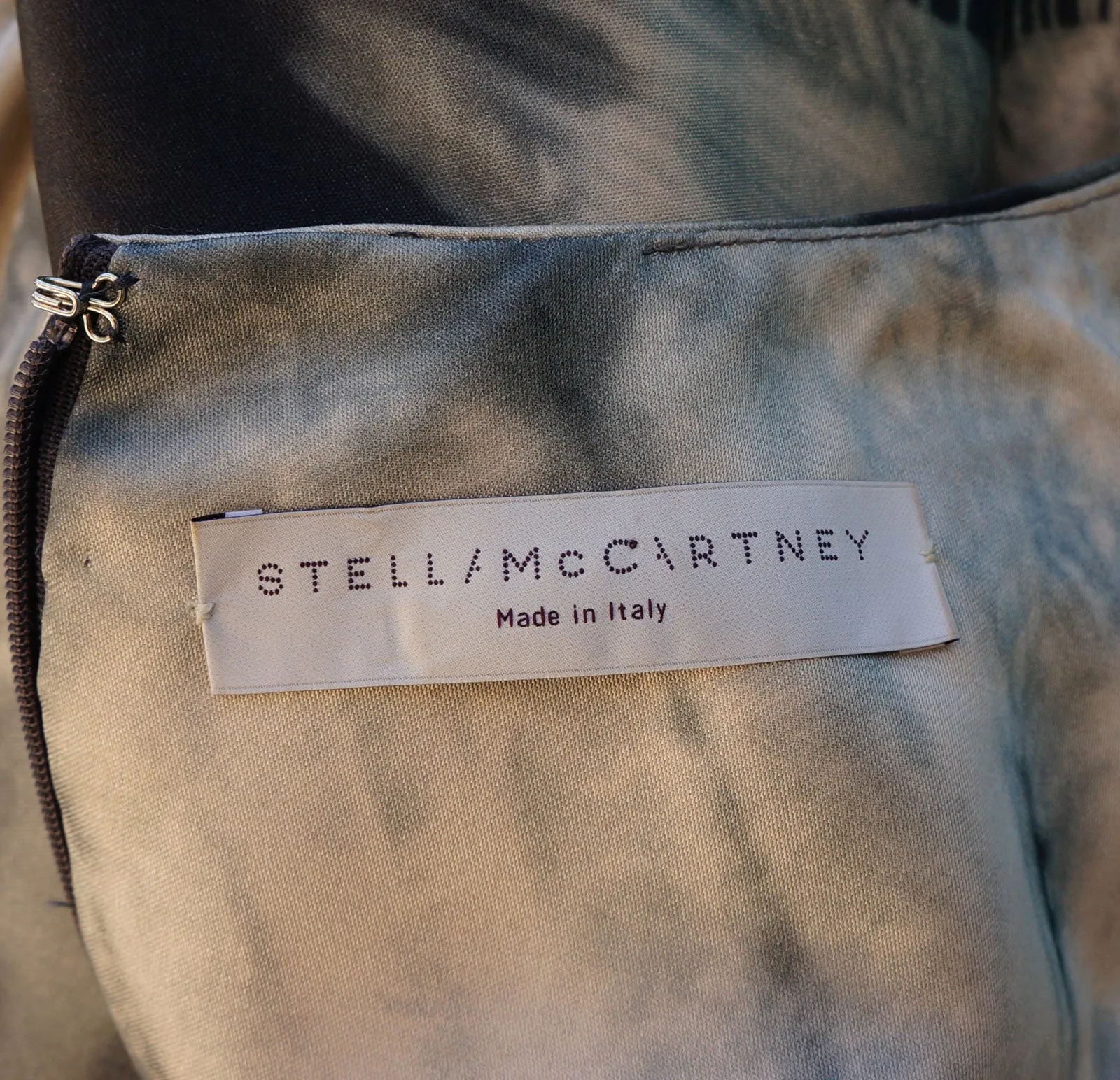 STELLA MCCARTNEY SILK PRINTED DRESS