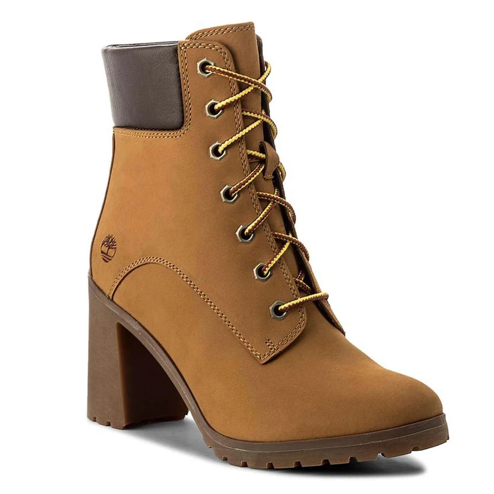 Timberland Allington 6 Inch Nubuck Leather Women's Ankle Heel Boots