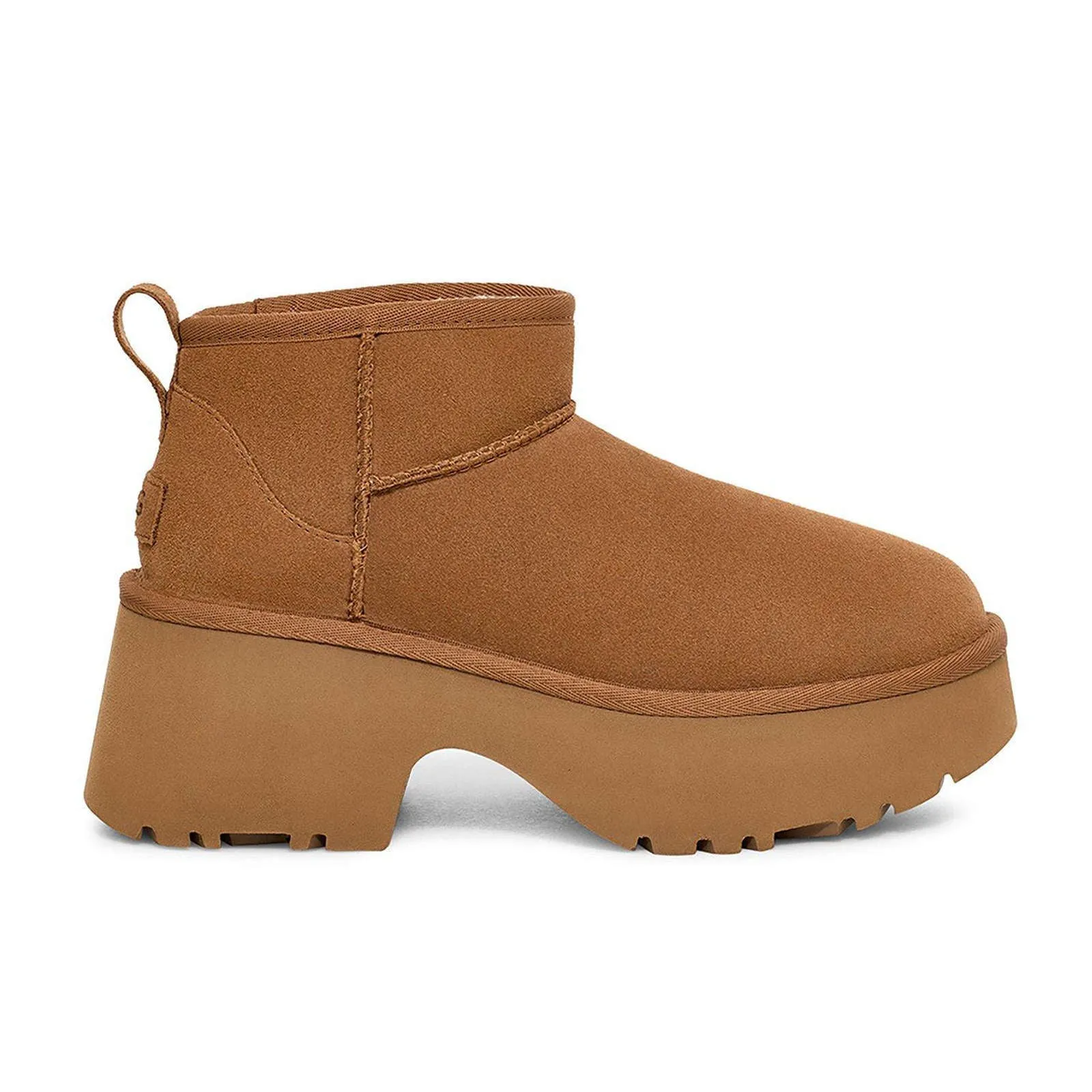 Ugg Classic Ultra Mini New Heights Suede Women's Ankle Boots