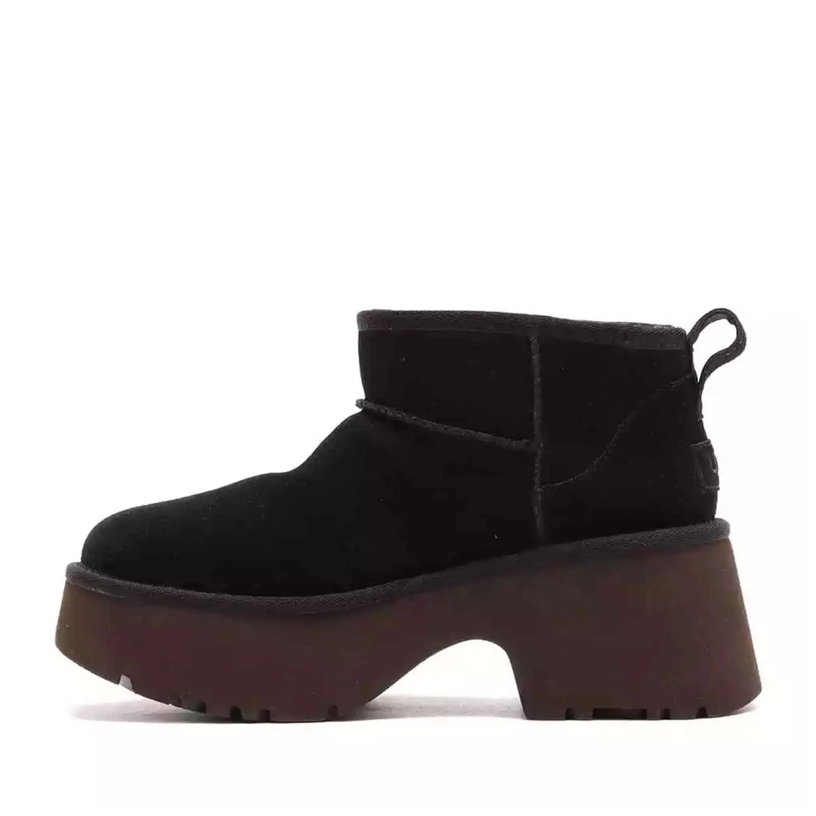 Ugg Classic Ultra Mini New Heights Suede Women's Ankle Boots