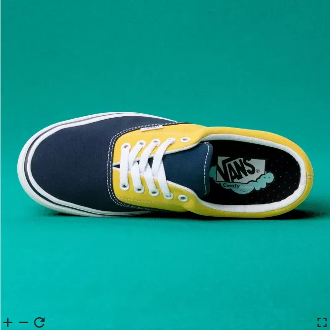 Vans scarpa sneakers da adulto ComfyCush Era VN0A3WM9V9X1 blu-giallo