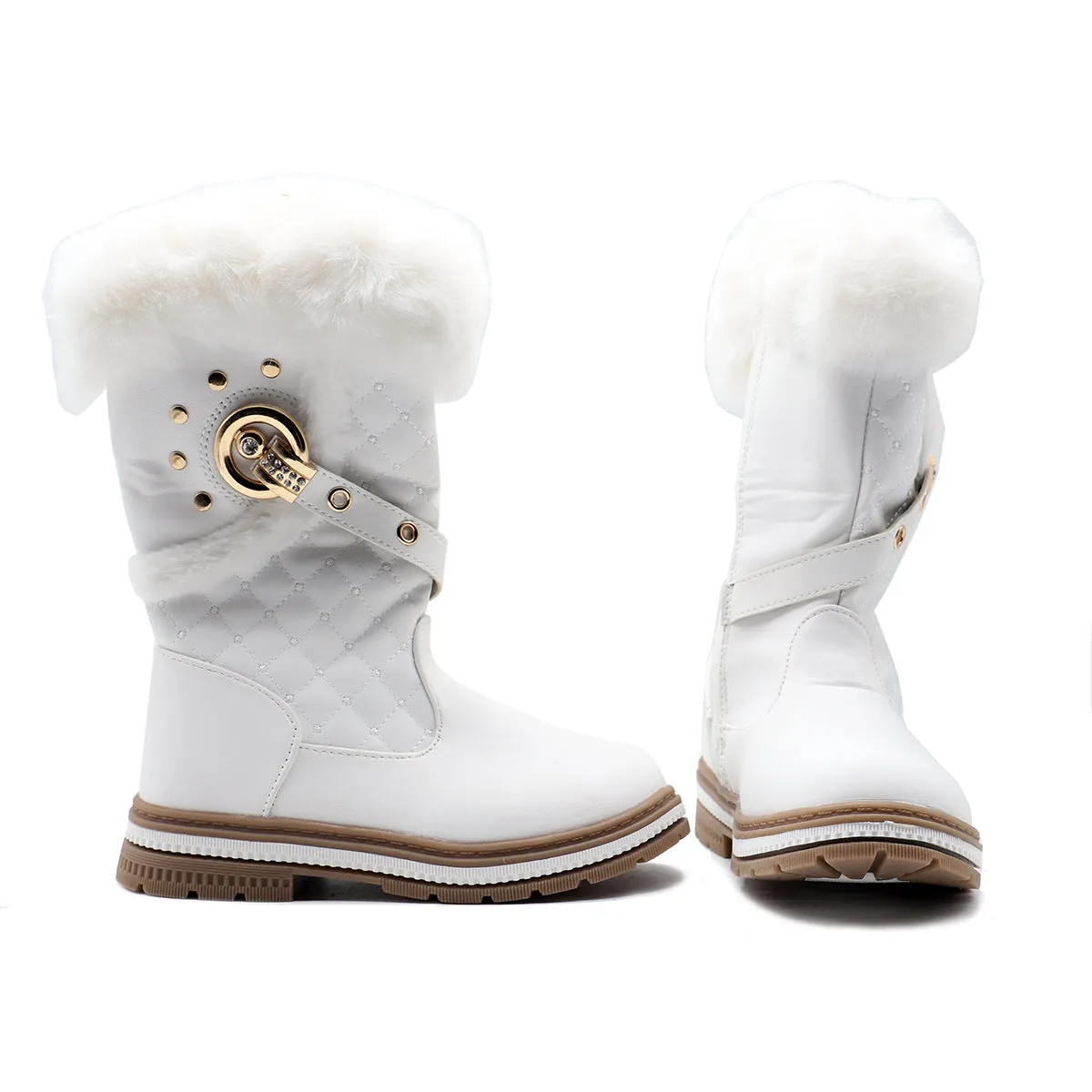 White Casual Boots G70092