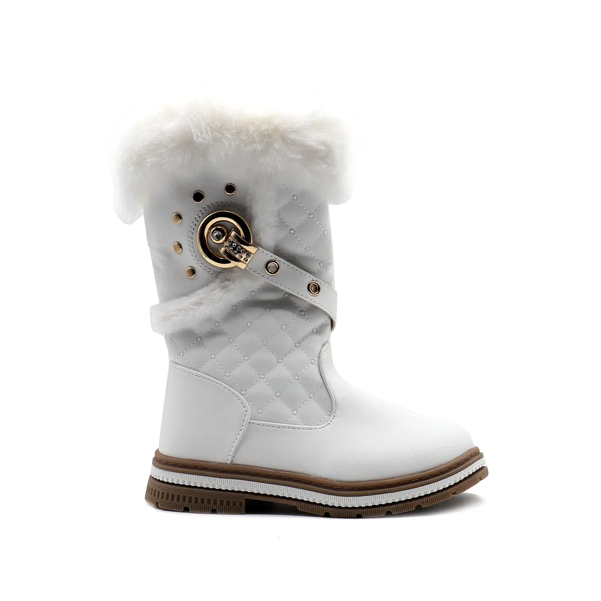 White Casual Boots G70092