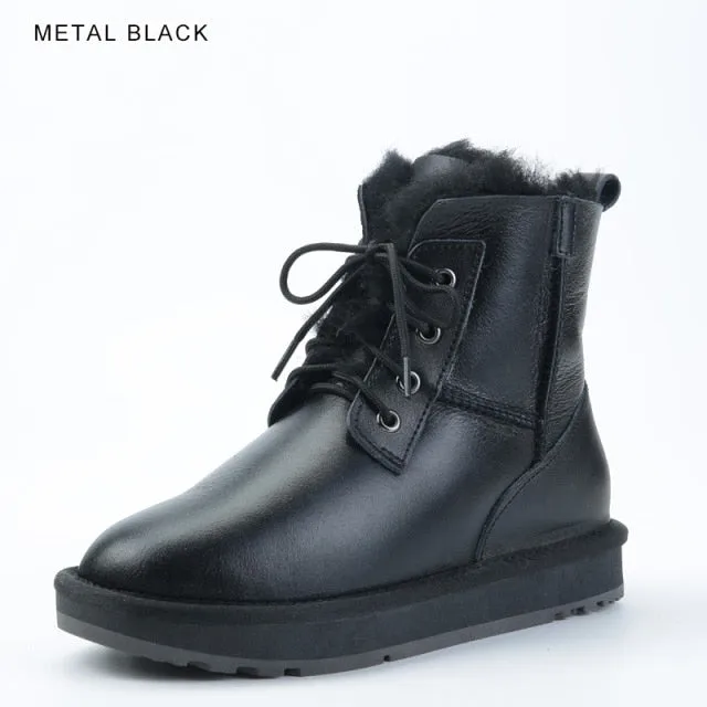 Women's  Supple Leather Ankle Boots Clearance