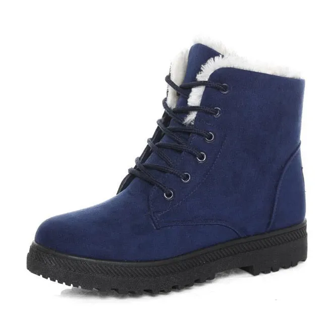 Women's Warm Plush Winter Ankle Boots Clearance