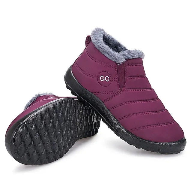 Women's Waterproof Winter Ankle Boots Clearance